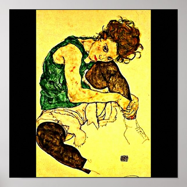 Poster-Classic/Vintage-Egon Schiele 39 Poster (Front)