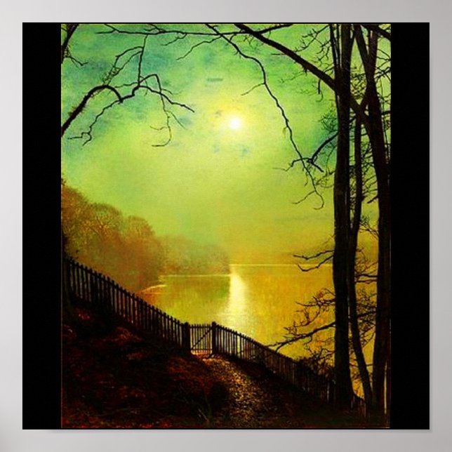 Poster-Classic/Vintage-John Atkinson Grimshaw 9 Poster (Front)