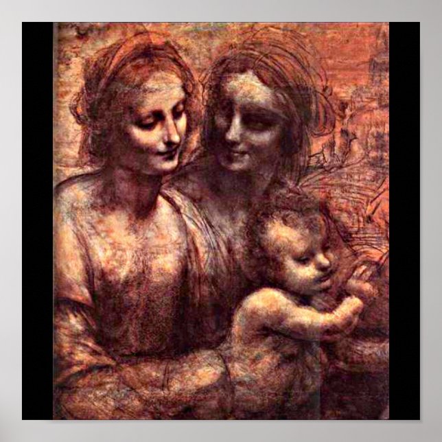 Poster-Classic/Vintage-Leonardo da Vinci 1 Poster (Front)