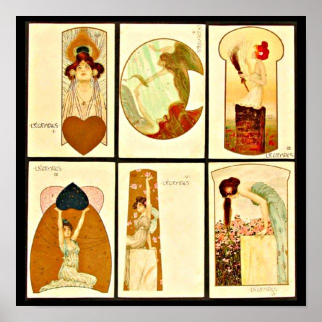 Poster-Classic/Vintage-Raphael Kirchner 25 Poster (Front)