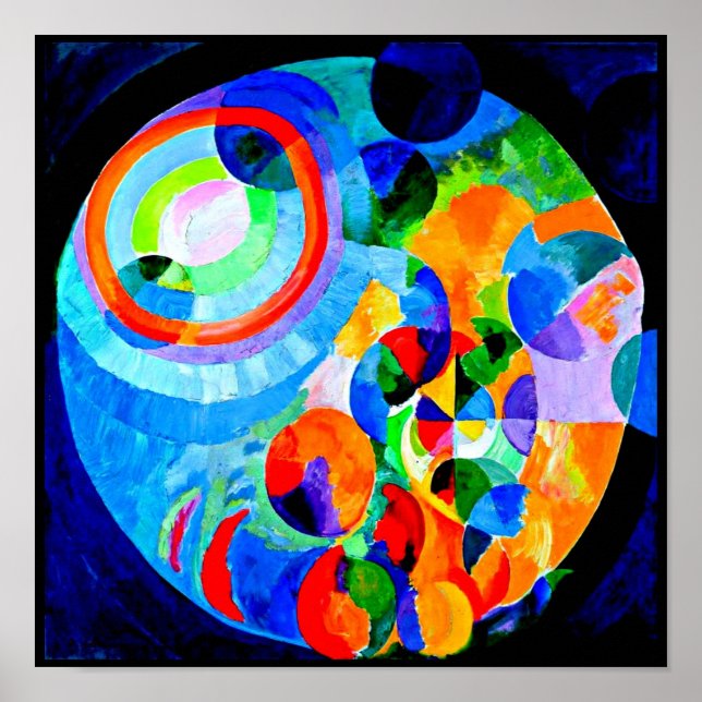 Poster-Classic/Vintage-Robert Delaunay 8 Poster (Front)
