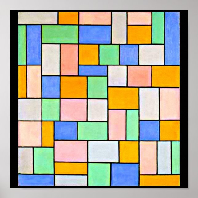 Poster-Classic Vintage-Theo Van Doesburg 15 Poster (Front)