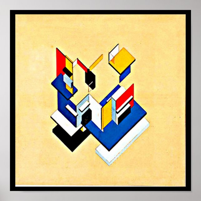 Poster-Classic Vintage-Theo Van Doesburg 20 Poster (Front)