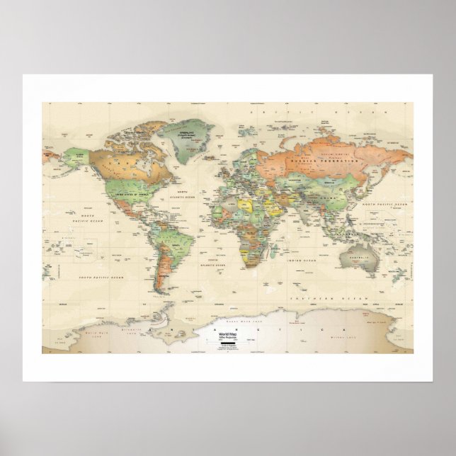 Poster - Countries Around the World (Front)