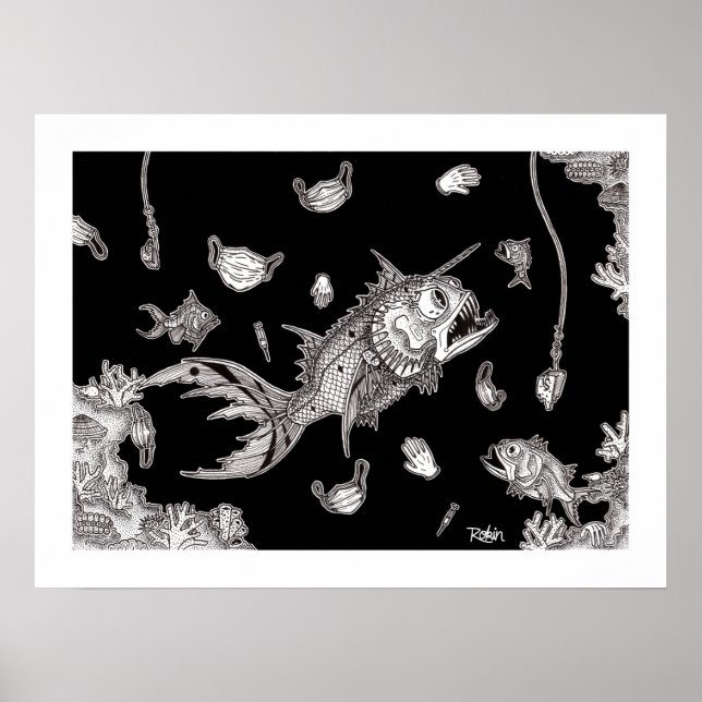 Poster Covid Fish (Front)