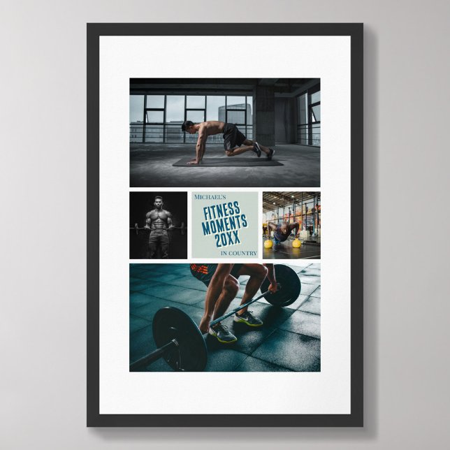 Poster Create your own fitness photo print (Creator Uploaded)
