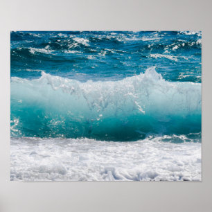 Poster--Cresting Wave Poster