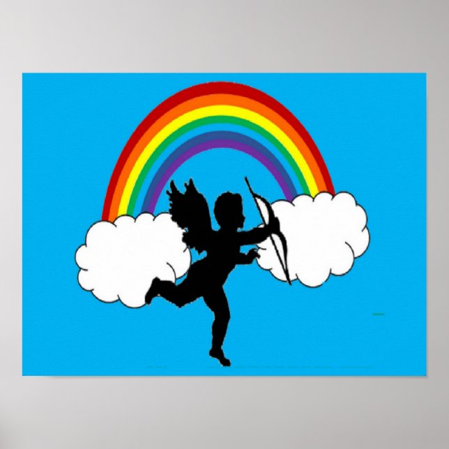 Poster Cupid Dances With Rainbows (Front)