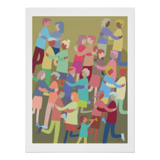 poster dancing people