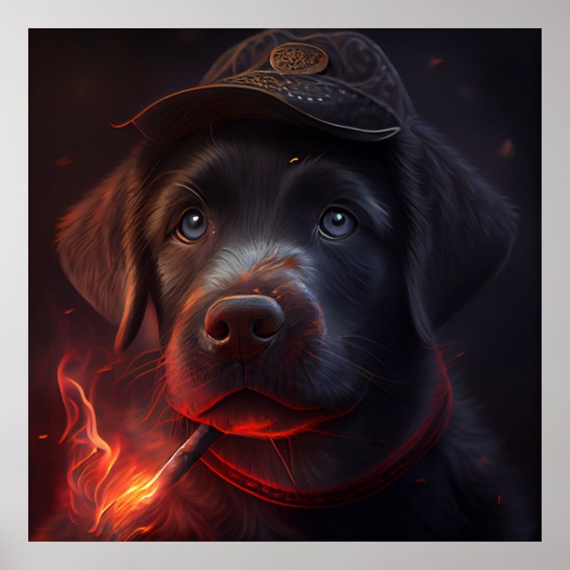 Poster Dog Red (Front)