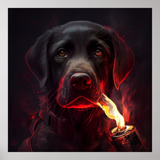 Poster Dog rouge (Front)