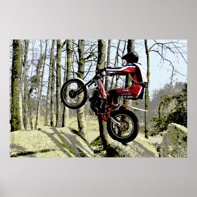 Poster effect trials rider (Front)