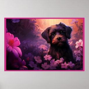 Poster Endearing Doggo