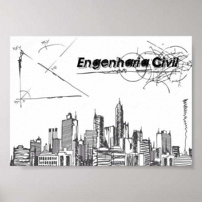 Poster Engenharia Civil (Front)