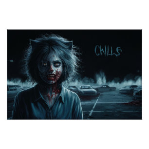 Poster Femme Chat 06