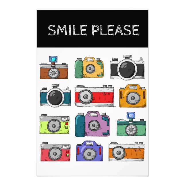 Poster for camera enthusiast, photographer (Front)