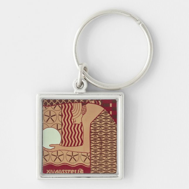 Poster for the 14th Exhibition of Vienna Key Ring (Front)