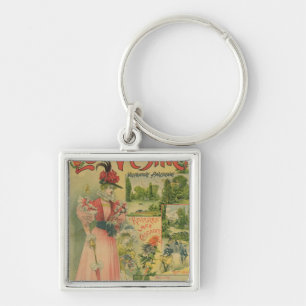 Poster for the Chemins de Fer de to Le Vesinet Key Ring