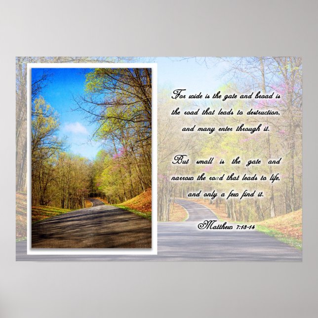 Poster - For Wide is the Gate..Narrow is the Path (Front)