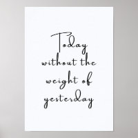 poster frase em inglês