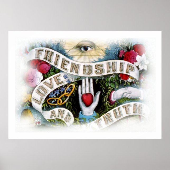 Poster Friendship, Love, & Truth (Front)