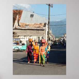 Poster full (18" x 24") Singaraja Bali Indonesia