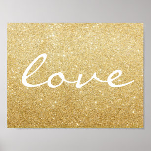 Poster - Glitter love
