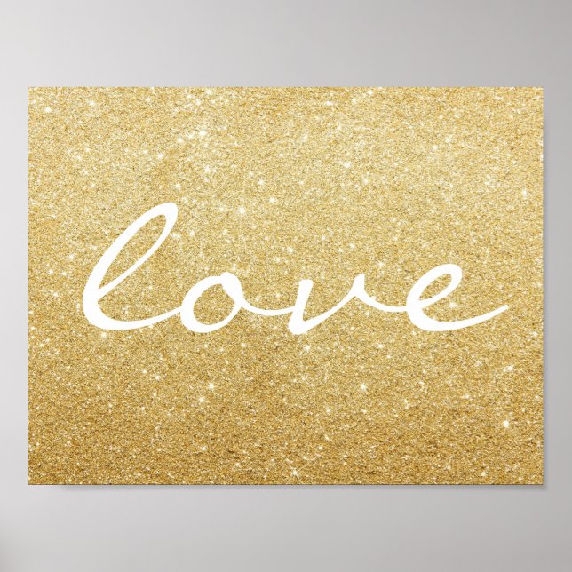 Poster - Glitter love (Front)