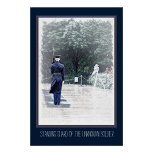 Poster Glossy Guard Unknown Soldier