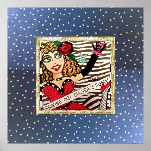 POSTER-GROWING OLD DISGRACEFULLY POSTER (Front)