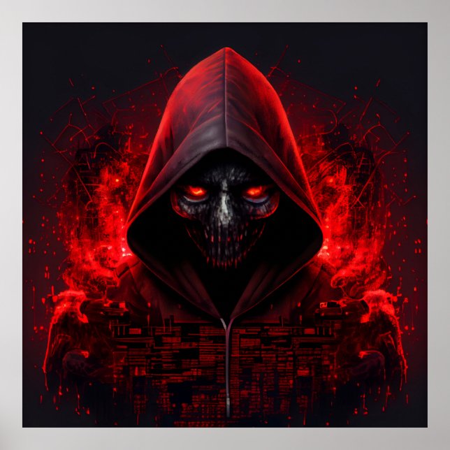 Poster hacker (Front)