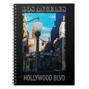 Poster Hollywood Blvd. Notebook
