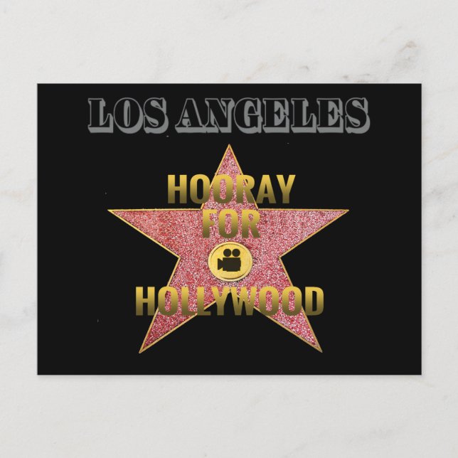 Poster Hollywood Blvd. Postcard (Front)