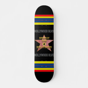 Poster Hollywood Blvd. Skateboard