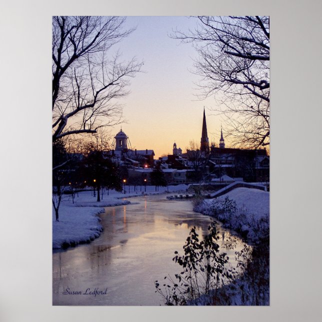 poster- Icy Frederick Sunrise - 2008 Poster (Front)