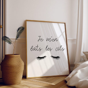 Poster I'm fighting my lashes