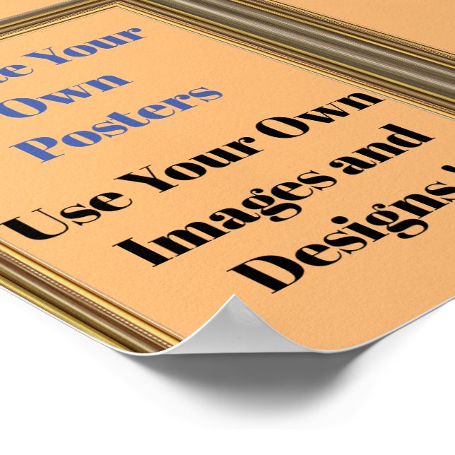 Poster Instant Download Template (Corner)