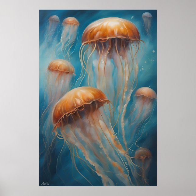 Poster | Jellyfish | Art (Front)