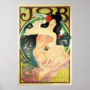 Poster JOB by Alphonse Mucha