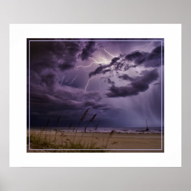 Poster-Lighting Storm Poster (Front)