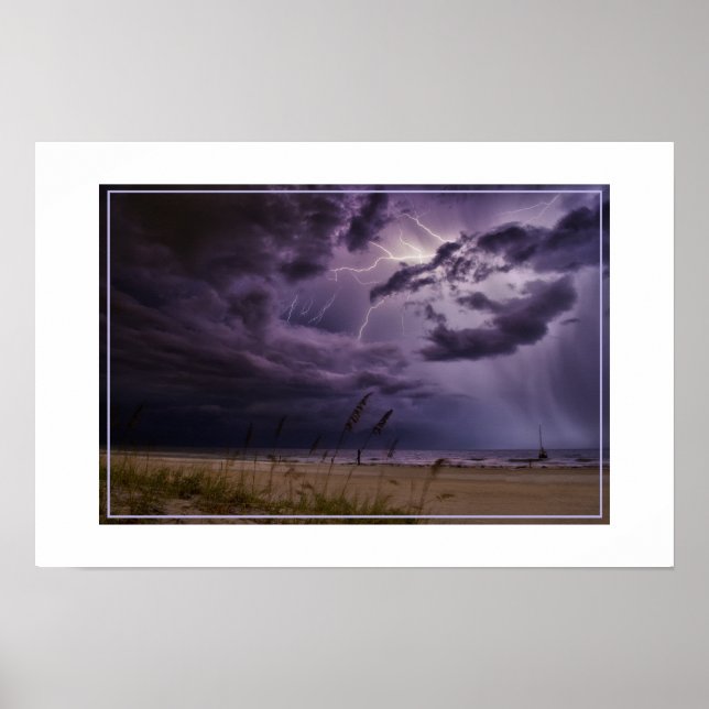 Poster-Lighting Storm Poster (Front)