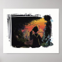 Poster - lo-fi sunset by micgurro