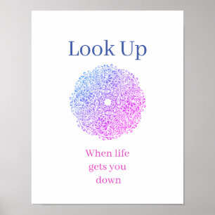 Poster-Look Up Poster