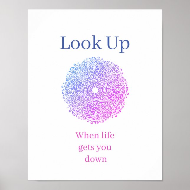 Poster-Look Up Poster (Front)