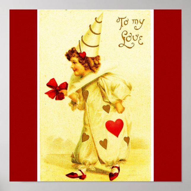 Poster-Love Art-Vintage Valentine 15 Poster (Front)