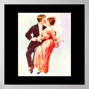 Poster-Love Art-Vintage Valentine 6 Poster