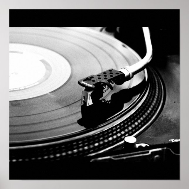 Poster-Love the Arts-Record Player Poster (Front)