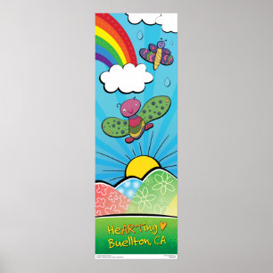 Poster - Loving the Rain - Buellton.Art
