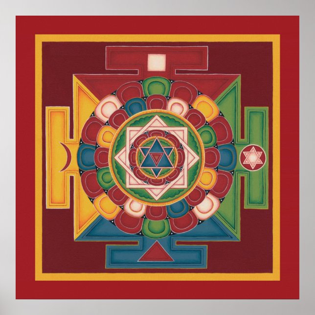 POSTER Mandala of 5 Elements - starts from $14.25 (Front)