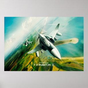 Poster   McDonnell Douglas  F-4 Phantom II